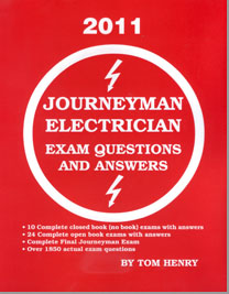 2011 Journeyman Exam Questions and Answers Book